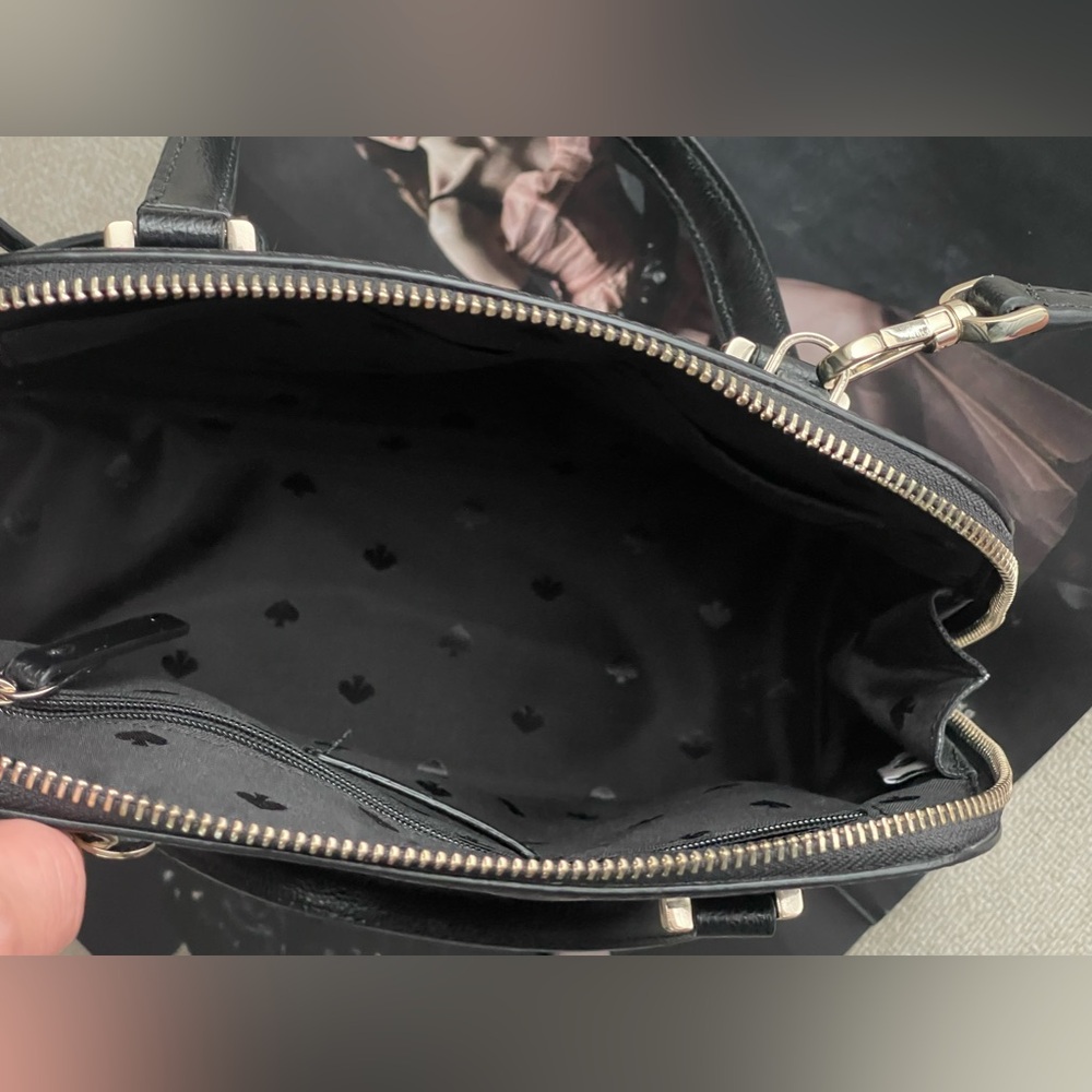 Kate Spade Patterson Drive Dome Crossbody Satchel In Black - Picture 11 of 16